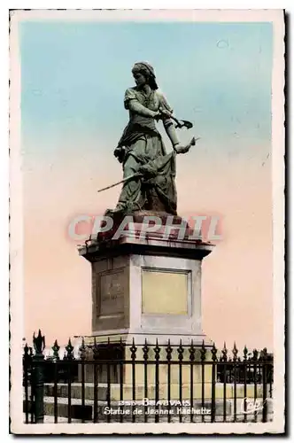 Cartes postales Beauvais  Statue de Jeanne Hachette