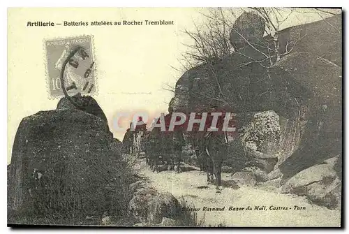 REPRO Artillerie Batteries attelees au Rocher Tremblant