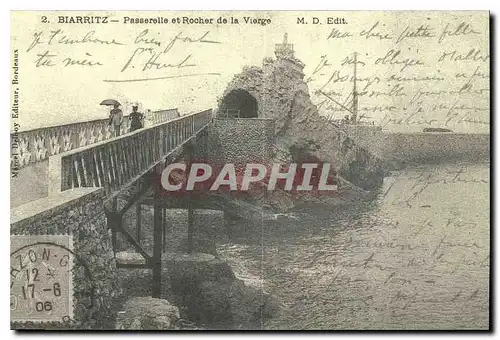 REPRO Biarritz Passerelle et Rocher de la Vierge