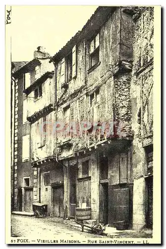 REPRO Foix Vieilles Maisons Rue Saint Vincent