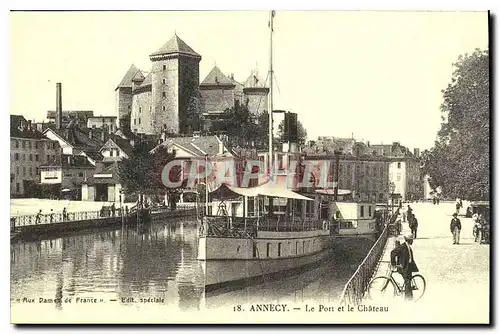 REPRO Annecy Le Port et le Chateau