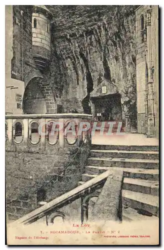 Cartes postales Rocamadour Le parvis