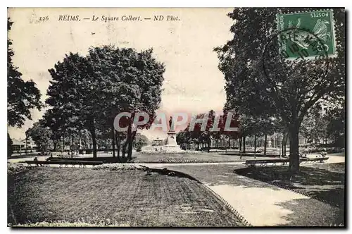 Ansichtskarte AK Reims Le Square Colbert