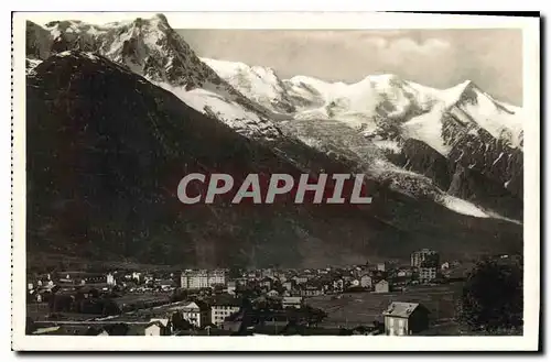 Cartes postales Chamonix Mont Blanc Vue generale