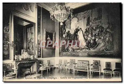 Ansichtskarte AK Collection Speciale du Palais de Compiegne Galerie des Tapisseries Le Couronnement d'Esther