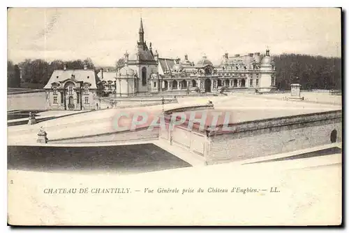 Ansichtskarte AK Chateau de Chantilly Vue Generale prise du Chateau d'Engbien