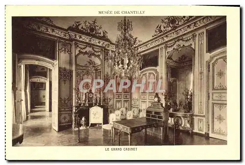 Ansichtskarte AK Musee de Chantilly Le Grand Cabinet