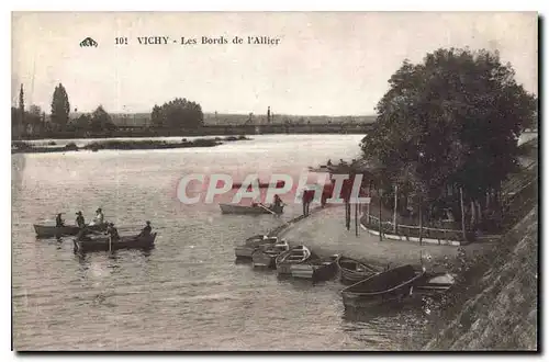 Cartes postales Vichy Les Bords de l'Allier