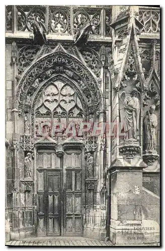 Cartes postales Louviers Eglise Notre Dame Petit Portail