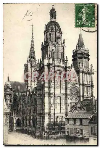 Cartes postales Evreux La Cathedrale