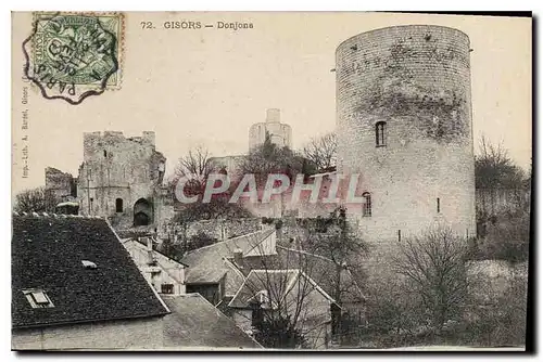 Cartes postales Gisors Donjons