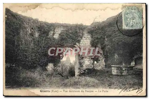 Cartes postales Gisors Eure Vue interieure du Donjon Le Puits