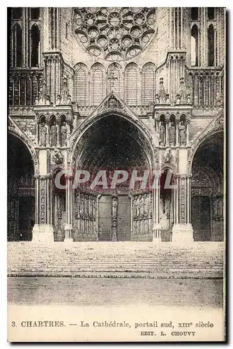 Cartes postales Chartres La Cathedrale