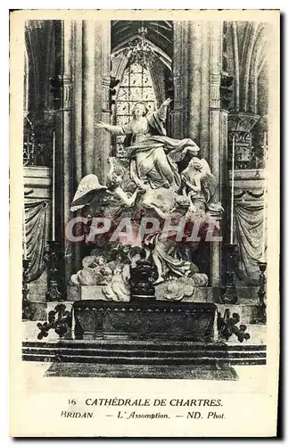 Cartes postales Cathedrale de Chartres Bridan L'Assomption