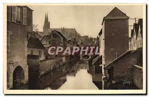 Ansichtskarte AK Chartres Eure et Loir L'Eure au Pont St Hilaire