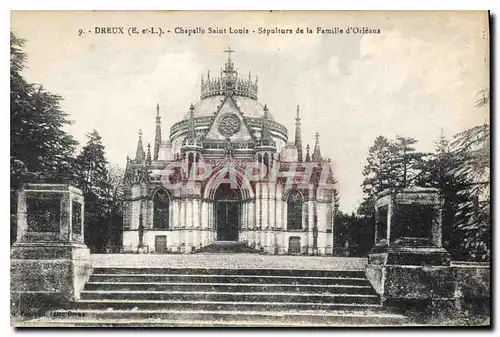 Cartes postales Dreux E et L Chapelle Saint Louis Sepulture de la Famille d'Orleans