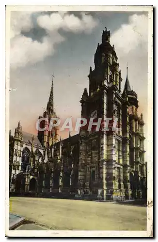 Ansichtskarte AK Evreux Eure La Cathedrale