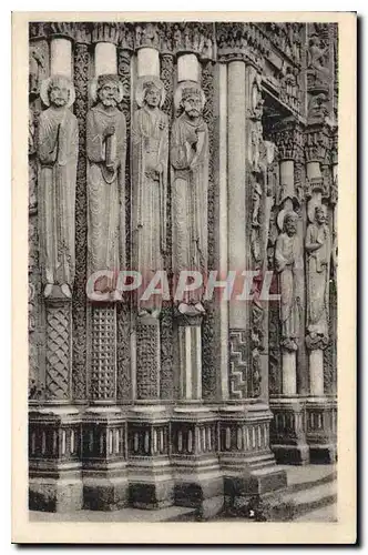 Ansichtskarte AK Cathedrale de Chartres Rois et Reines de Juda