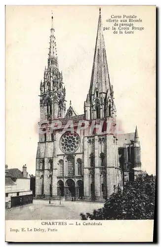 Cartes postales Chartres La Cathedrale