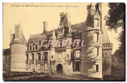 Ansichtskarte AK Chateau de Maintenon Eure et Loir Facade Septentrionale