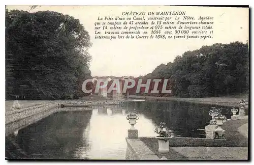 Cartes postales Chateau de Maintenon