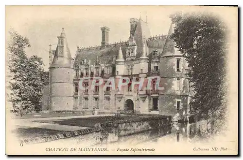 Ansichtskarte AK Chateau de Maintenon Facade Septentrionale