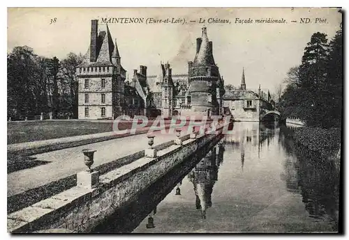 Ansichtskarte AK Maintenon Eure et Loir Le Chateau Facade meridionale