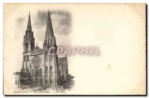 Cartes postales Chartres La cathedrale