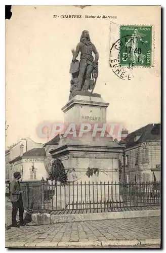 Ansichtskarte AK Chartres Statue de Marceau