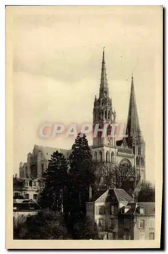 Cartes postales Chartres Eure et Loir La Cathedrale