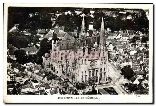 Cartes postales Chartres La Cathedrale