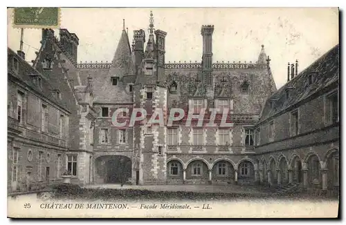 Ansichtskarte AK Chateau de Maintenon Facade Meridionale