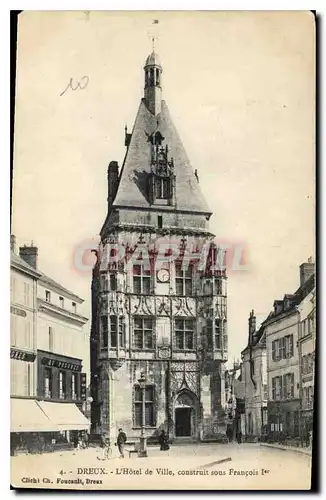 Cartes postales Dreux L'Hotel de Ville