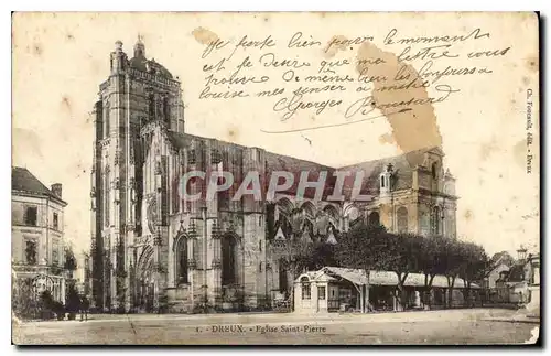 Cartes postales Dreux Eglise Saint Pierre