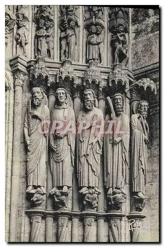 Ansichtskarte AK Chartres Cathedrale Portail Sud