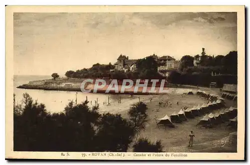 Cartes postales Royan Ch Inf Conche et Pointe du Foncillon