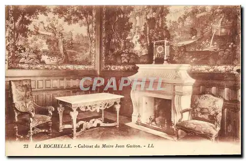 Cartes postales La Rochelle Cabinet du Maitre Jean Guiton