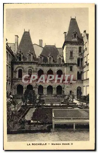 Cartes postales La Rochelle Maison Henri II