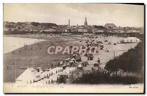 Cartes postales Royan La Plage et la Ville