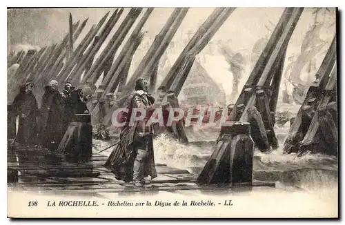 Ansichtskarte AK La Rochelle Richelieu sur la Digue de la Rochelle