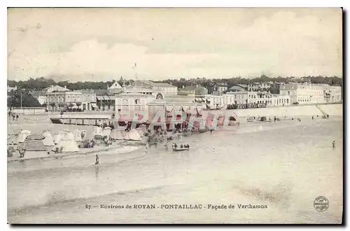 Cartes postales Environs de Royan Pontaillac Facade de Verhamon