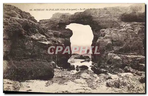 Ansichtskarte AK Bureau St Palais Cote d'Argent Le Pont du Diable