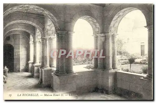 Cartes postales La Rochelle Maison Henri II