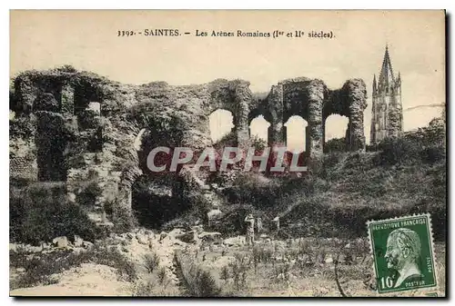 Cartes postales Saintes Les Arenes Romaines