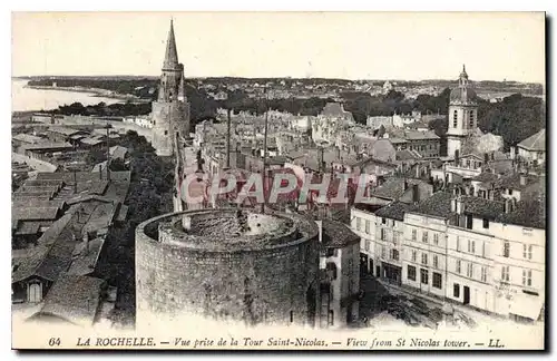 Cartes postales La Rochelle Vue prise de la Tour Saint Nicolas