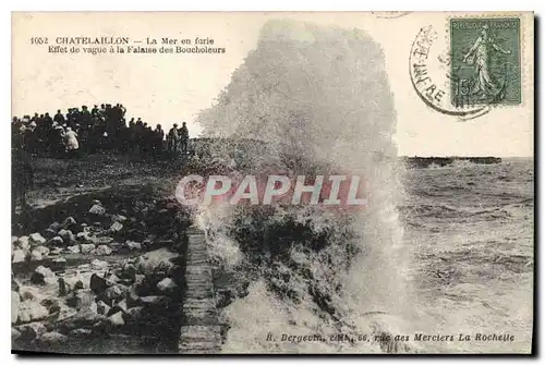 Cartes postales Chatealaillon La Mer en furie