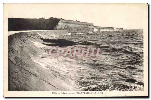 Cartes postales Brise lames a Chatelaillon Plage