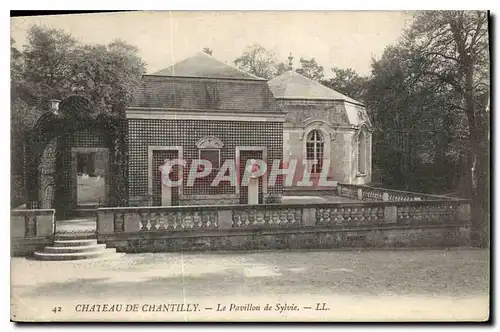 Ansichtskarte AK Chateau de Chantilly Le Pavillon de Sylvie