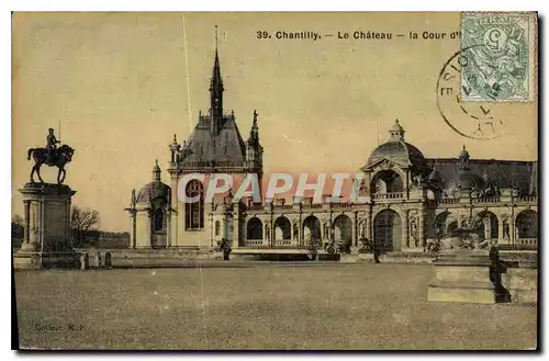 Cartes postales Chantilly Le Chateau