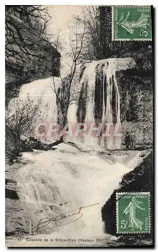 Cartes postales Cascade de la Grace Dieu